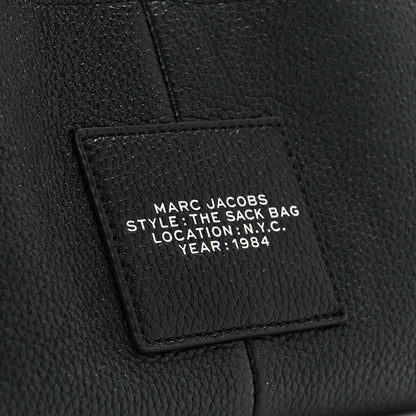 Marc Jacobs Grained Calfskin Mini The Sack Bag Black 8 of 11