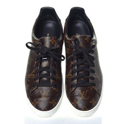 Louis Vuitton Patent Monogram Frontrow Sneakers 40 5 of 9