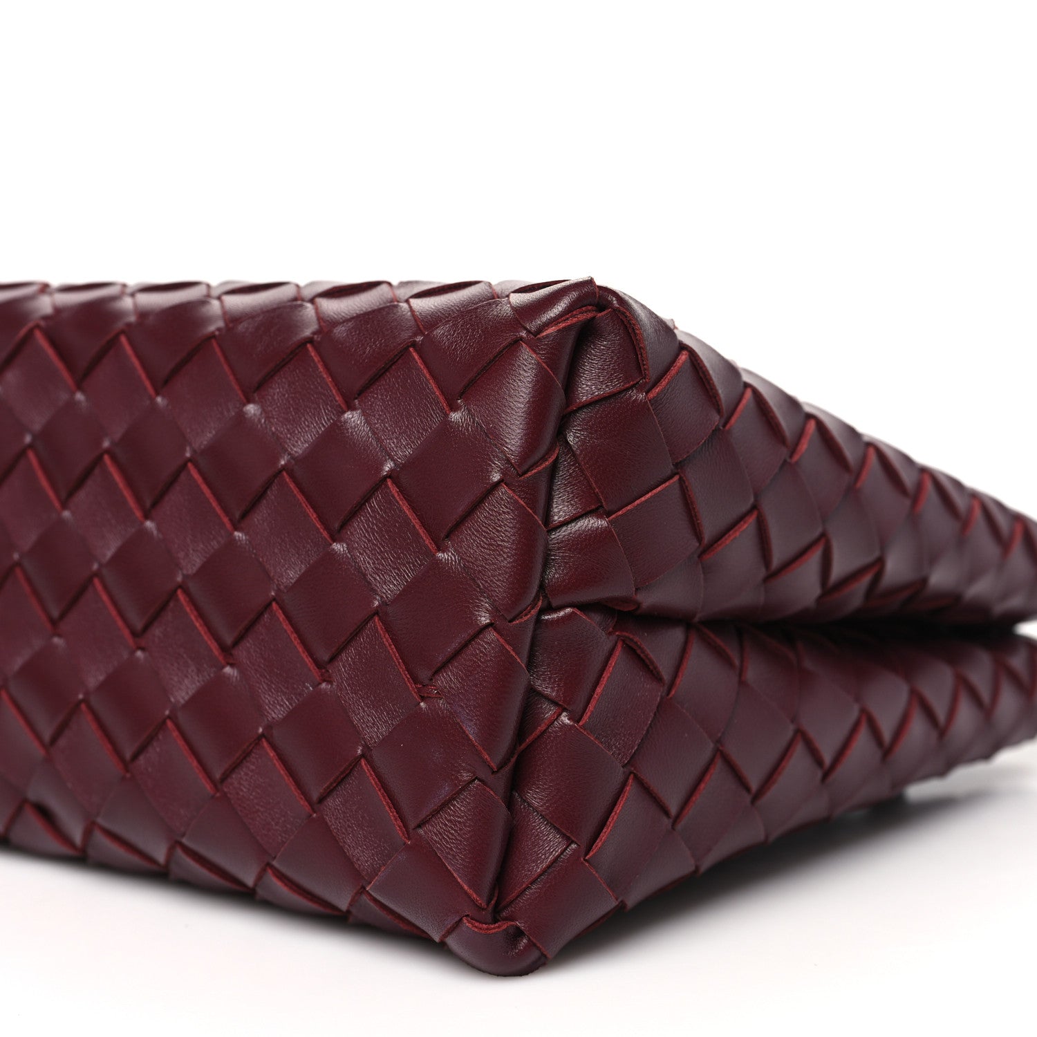 Bottega Veneta Nappa Intrecciato Small Andiamo Shoulder Bag Barolo 9 of 10
