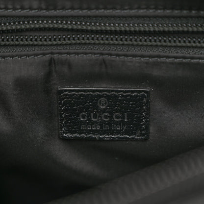 Gucci GG Crystal Messenger Bag Black 6 of 9