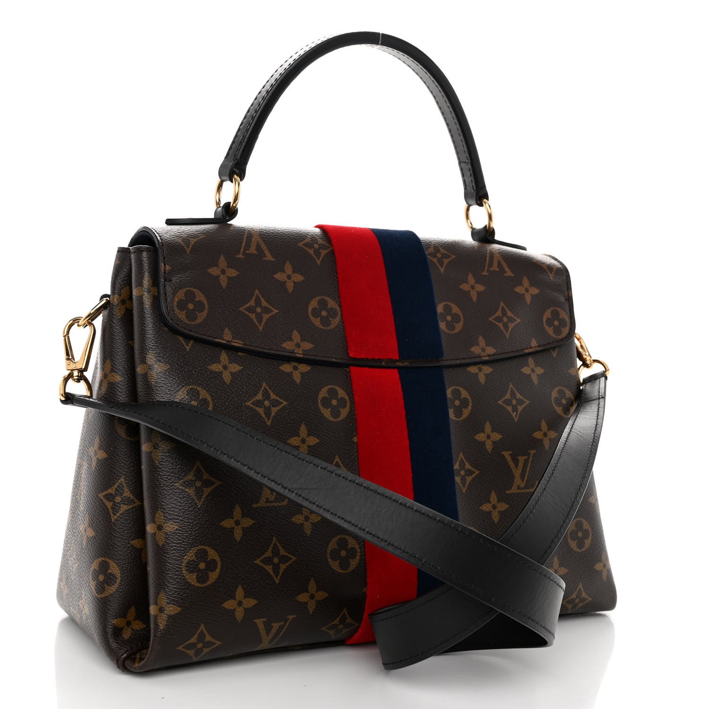 Monogram Georges MM Marine Cherry