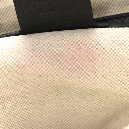 Gucci Pebbled Calfskin Medium Soho Messenger Bag Black 7 of 11