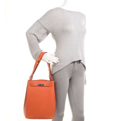 Hermes Togo So Kelly 22 Orange 2 of 9