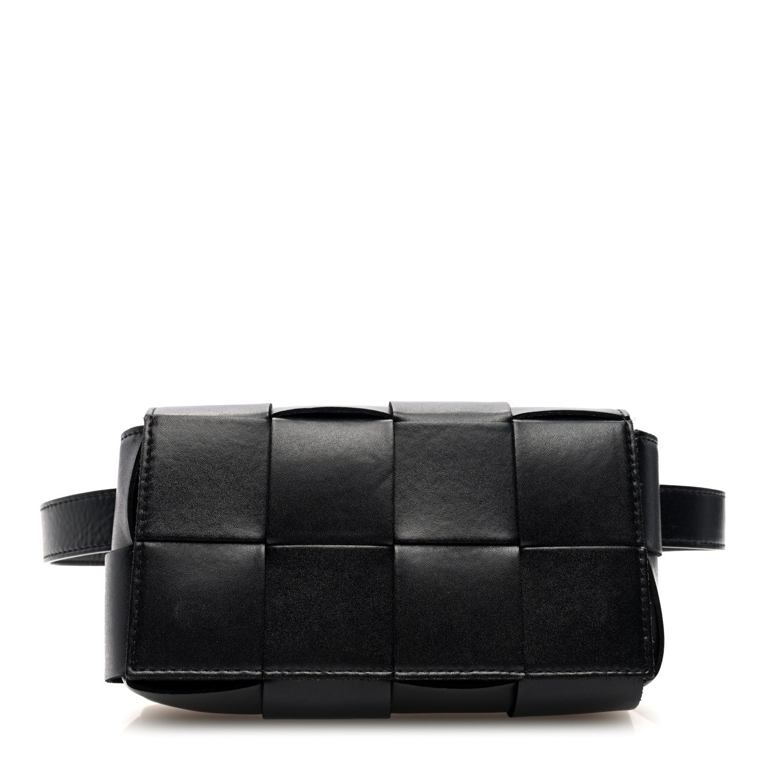 Bottega Veneta Nappa Maxi Intreccio The Belt Cassette Bag Black 1 of 8
