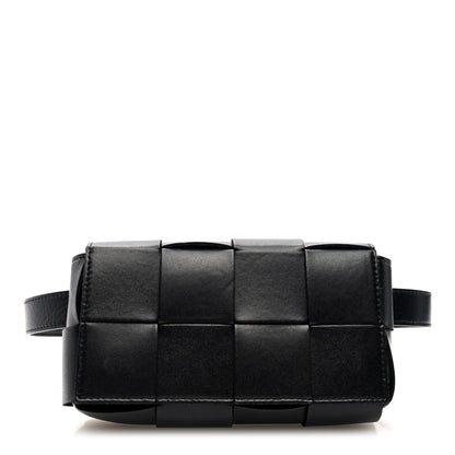 Bottega Veneta Nappa Maxi Intreccio The Belt Cassette Bag Black 1 of 8
