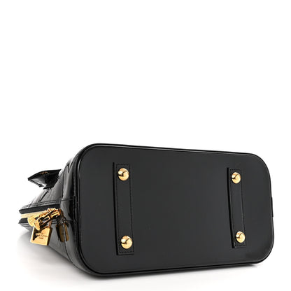 Louis Vuitton Vernis Alma PM Noir Magnetique 4 of 9