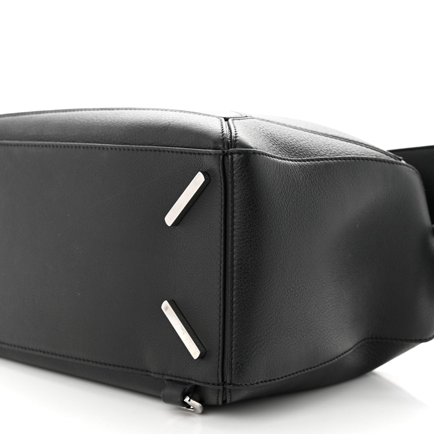 Calfskin Medium Puzzle Bag Black