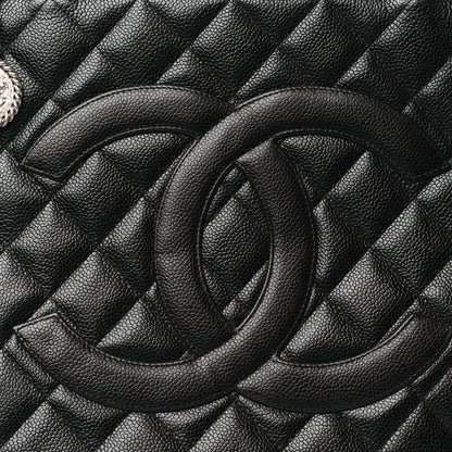 Chanel Caviar Quilted Medallion Tote Black 7 of 9