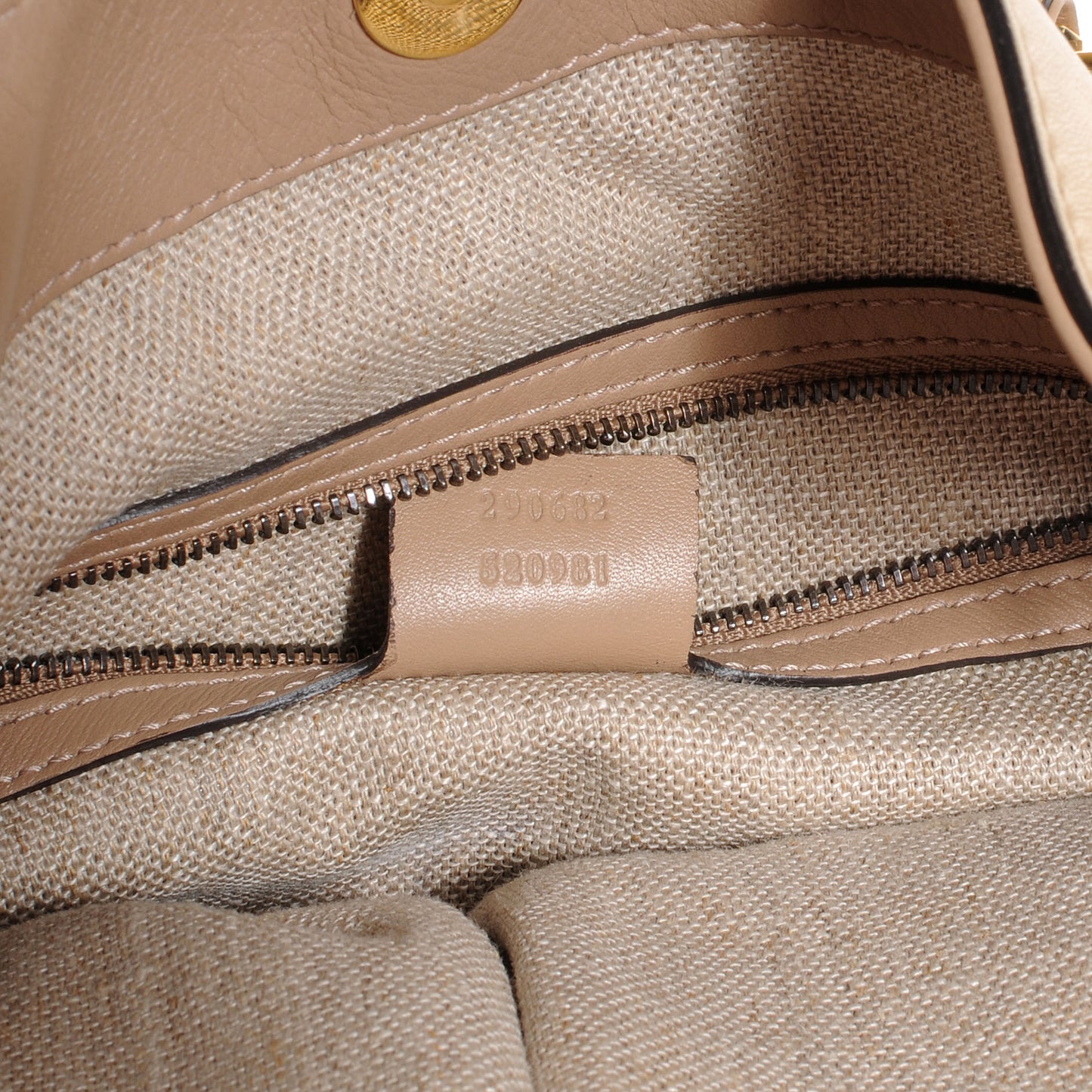 Lambskin Medium 1970 Shoulder Bag Beige
