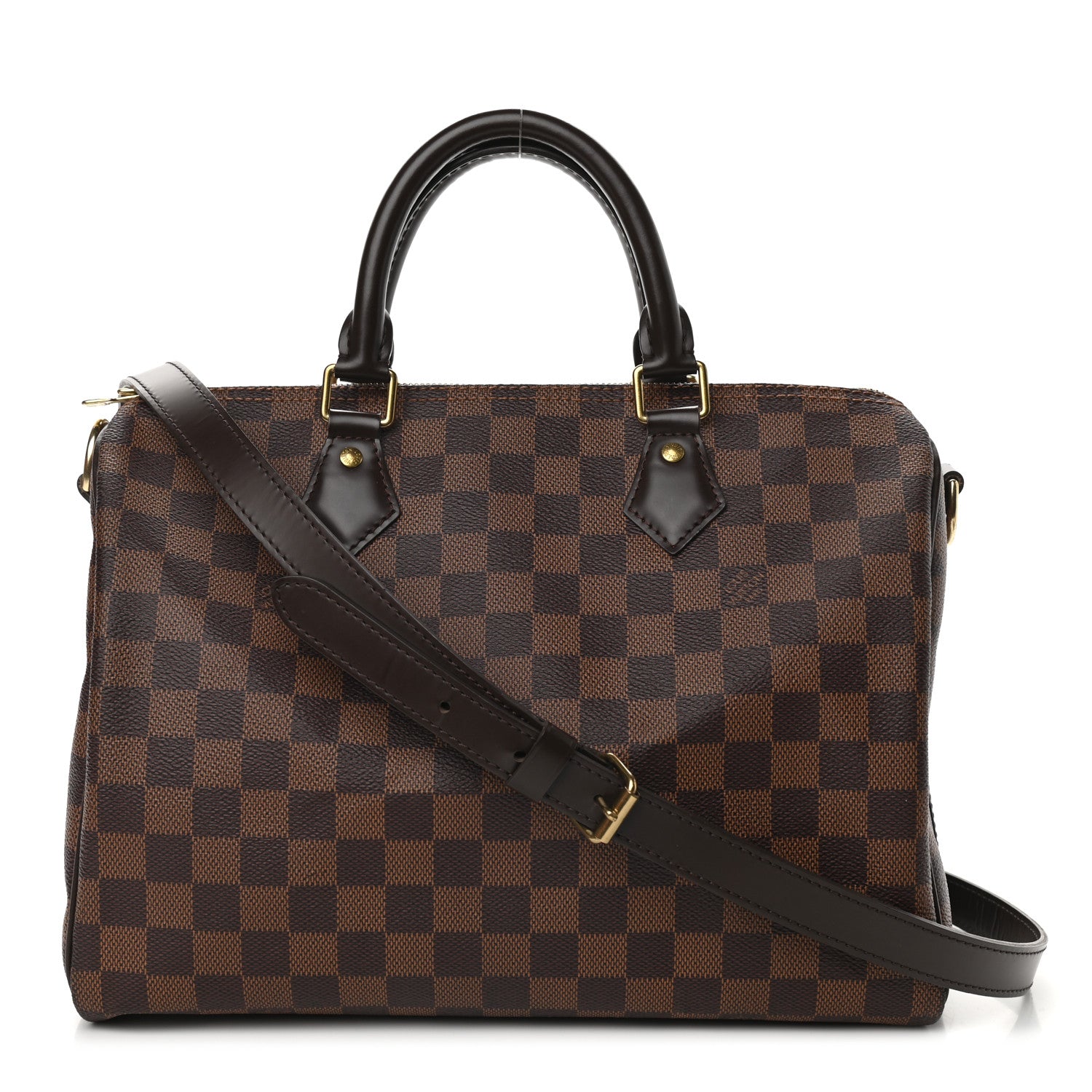 Louis Vuitton Damier Ebene Speedy Bandouliere 30 1 of 8