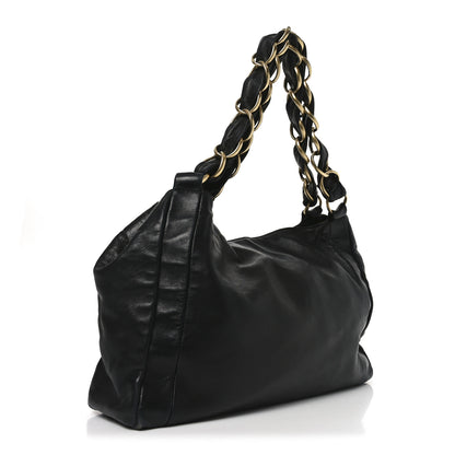 Chanel Lambskin Small Olsen Shoulder Bag Black 3 of 10