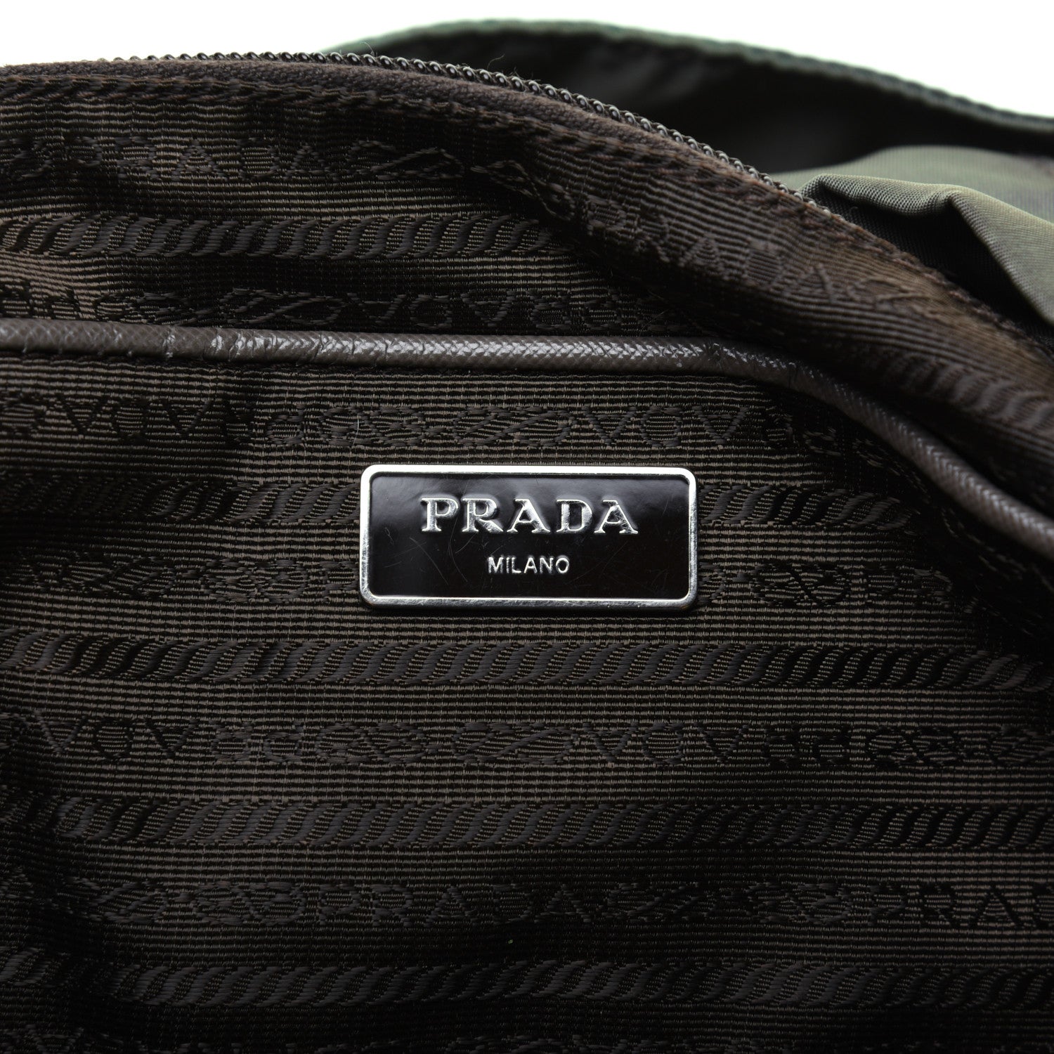 Prada Tessuto Nylon Medium Backpack Fumo 7 of 26