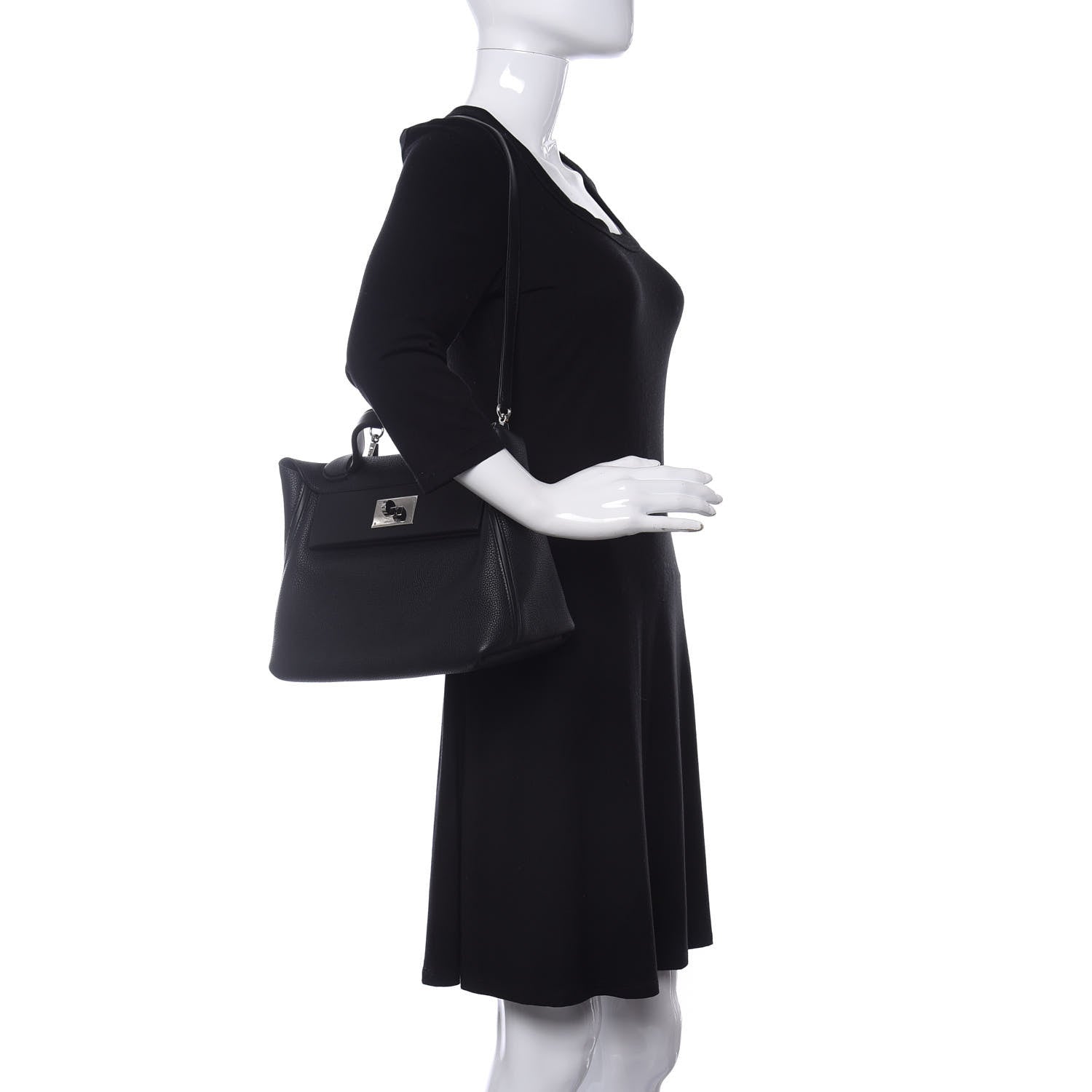 Hermes Taurillon Maurice Swift 24/24 29 Black 2 of 11