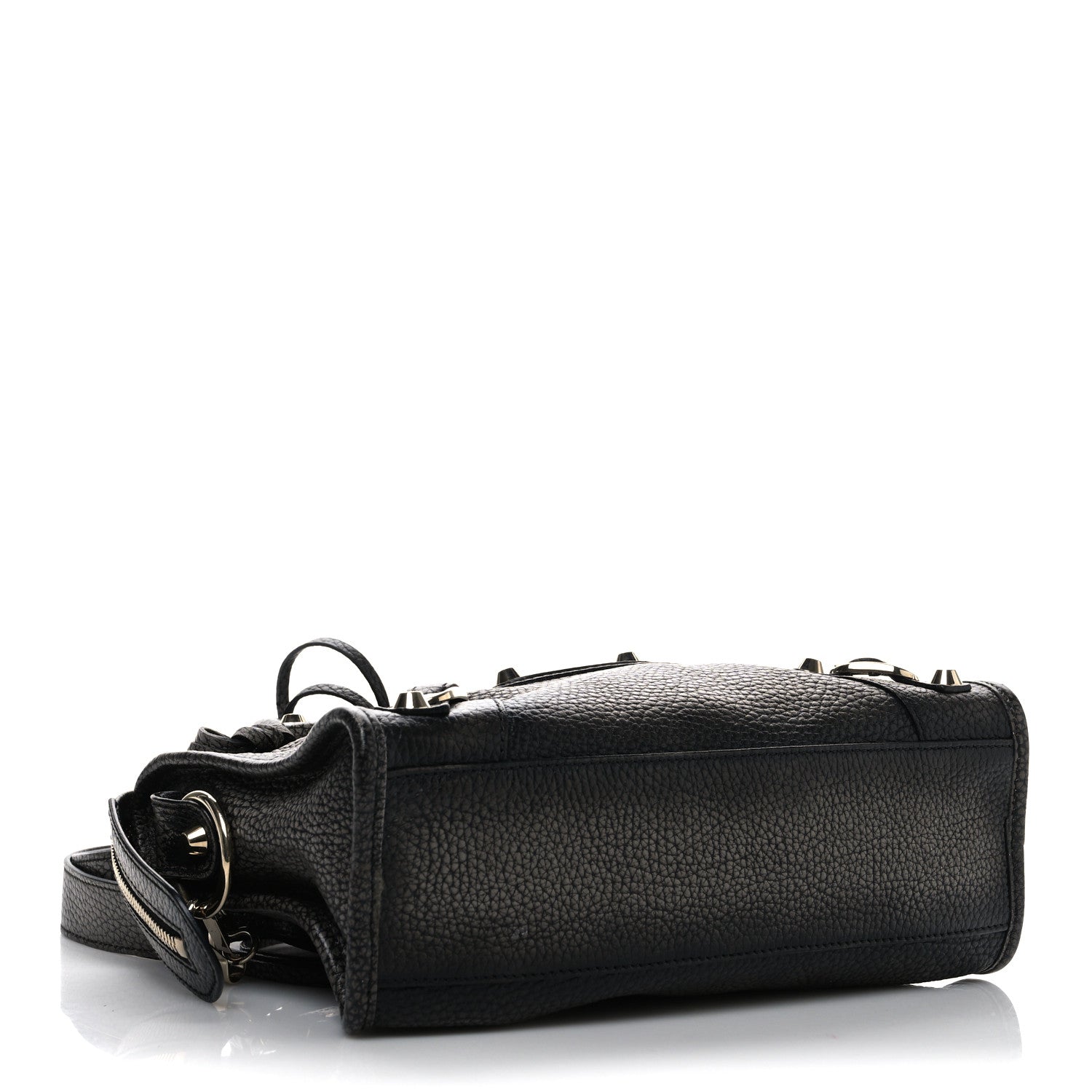 Balenciaga Grained Calfskin Classic Gold Hardware Mini City Ombre Grey Gradient 4 of 12