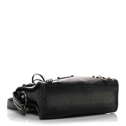 Balenciaga Grained Calfskin Classic Gold Hardware Mini City Ombre Grey Gradient 4 of 12