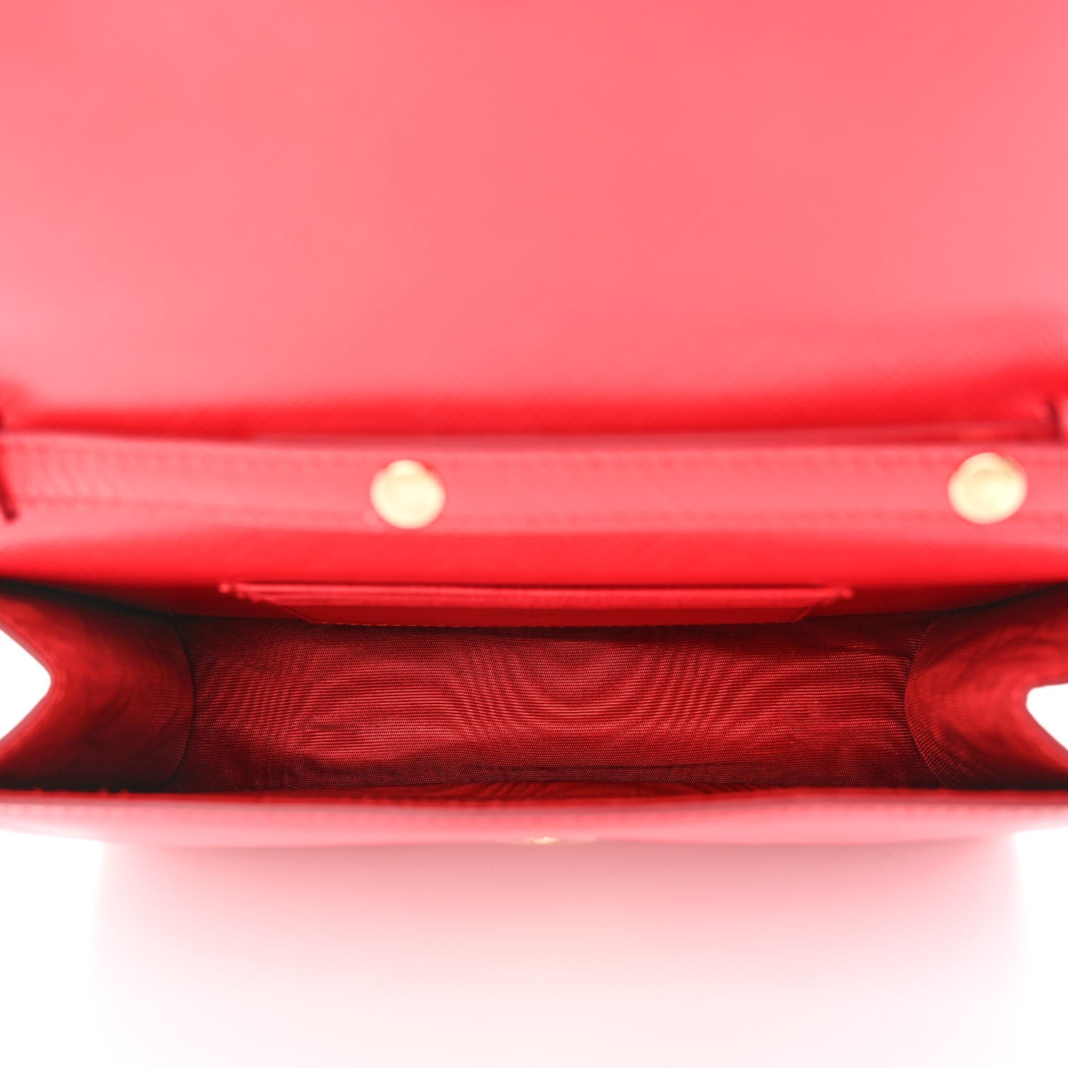 Salvatore Ferragamo Saffiano Vera Bow Crossbody Belt Bag Red 5 of 19
