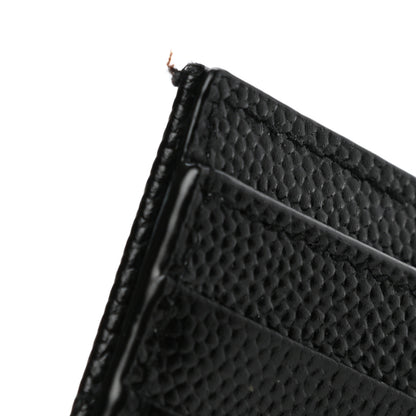 Saint Laurent Grain De Poudre Matelasse Chevron Monogram Zipped Two-Part Wallet Black 8 of 9