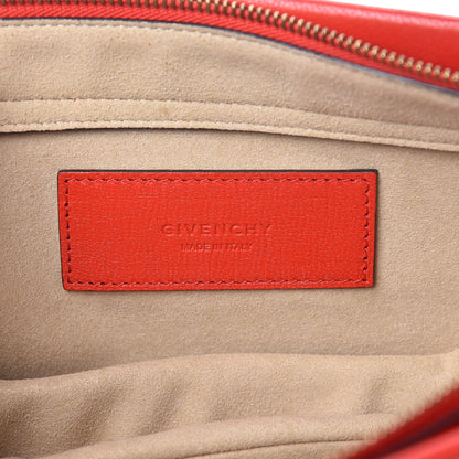 Givenchy Goatskin Suede Cross 3 Crossbody Bag Red 6 of 11