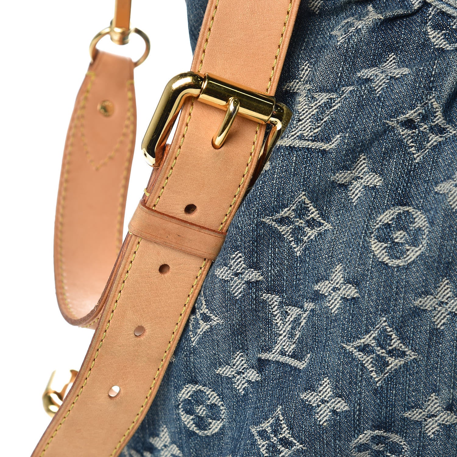 Louis Vuitton Denim Neo Cabby GM Blue 13 of 22