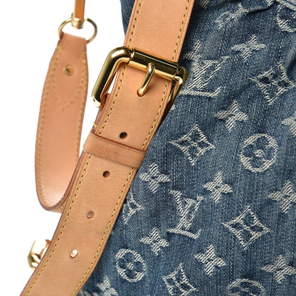 Louis Vuitton Denim Neo Cabby GM Blue 13 of 22