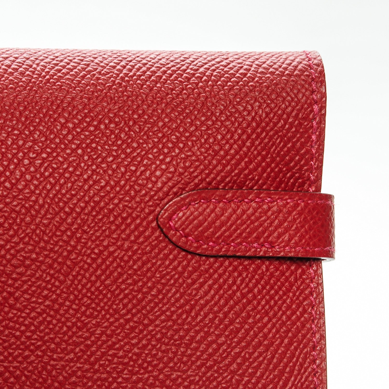 Hermes Epsom Kelly Longue Wallet Rouge Casaque 11 of 12