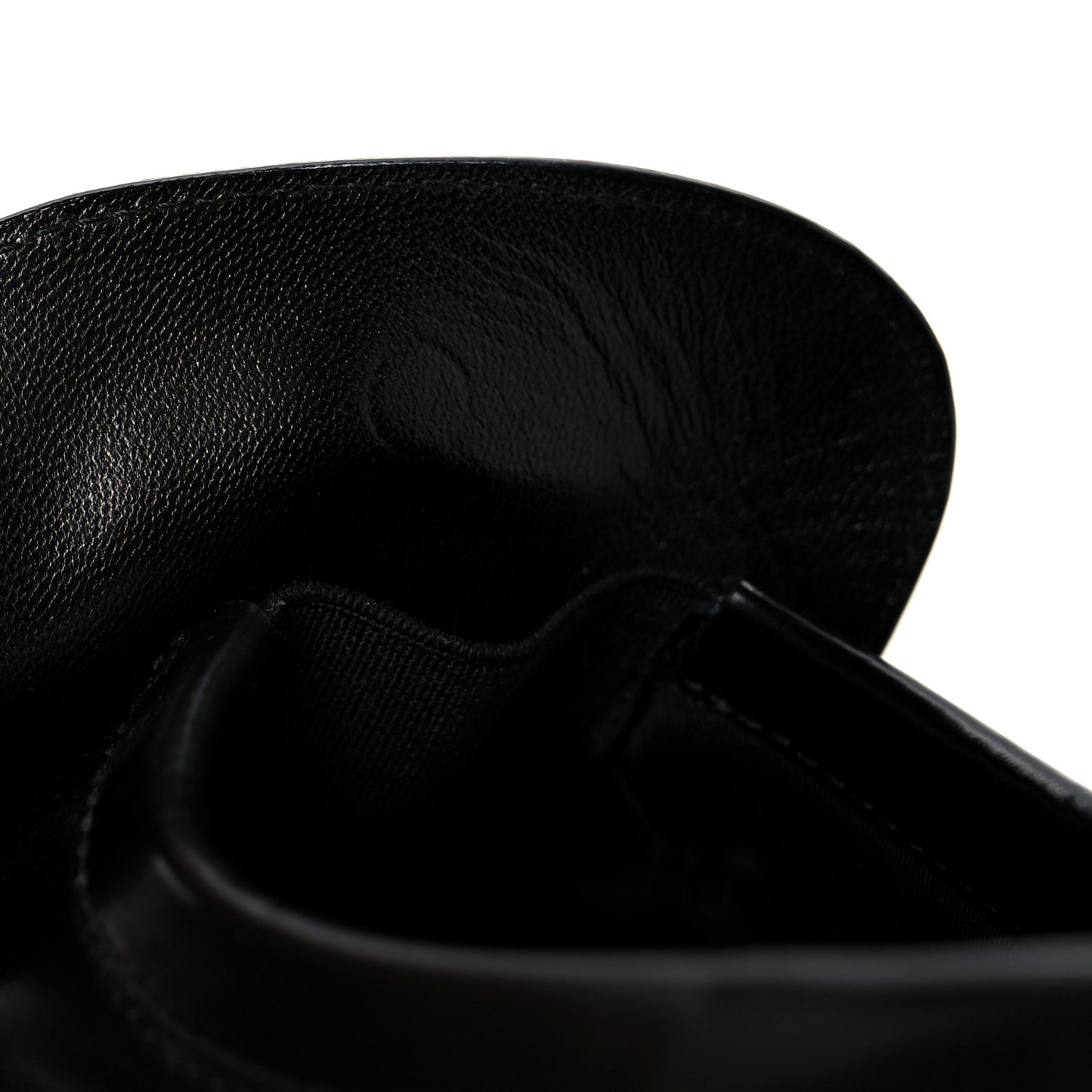 x Yayoi Kusama Academy Leather Loafers 38 Black