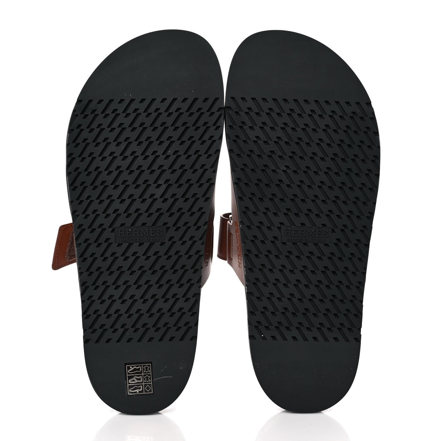 Hermes Calfskin Womens Chypre Sandals 41 Gold 5 of 9