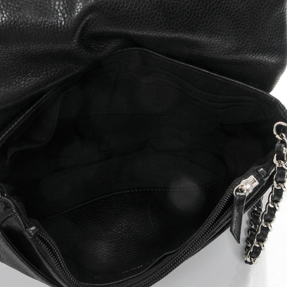 Chanel Caviar Half Moon Wallet On Chain WOC Black 5 of 9
