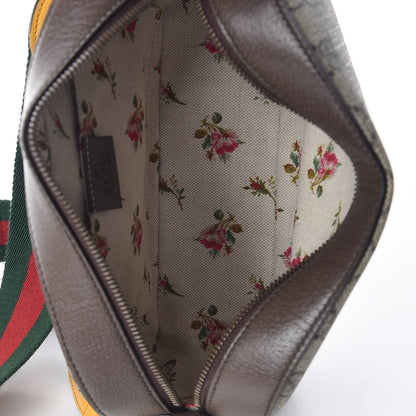 Gucci GG Supreme Monogram Web Neo Vintage Shoulder Bag Beige New Acero Crop 7 of 11