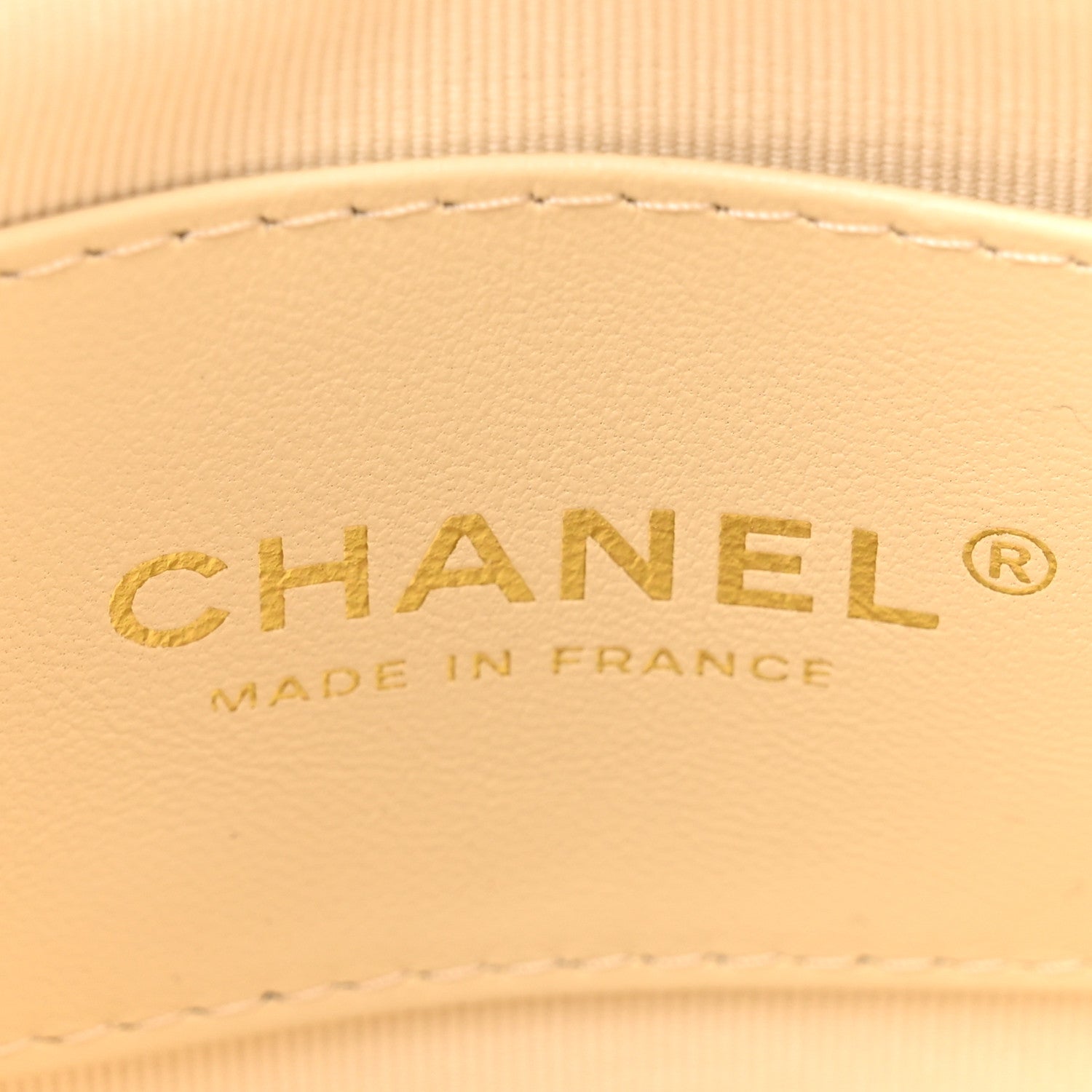 Chanel Lambskin Plexiglass Tortoise Shell Quilted Small Pouch Light Beige 8 of 10