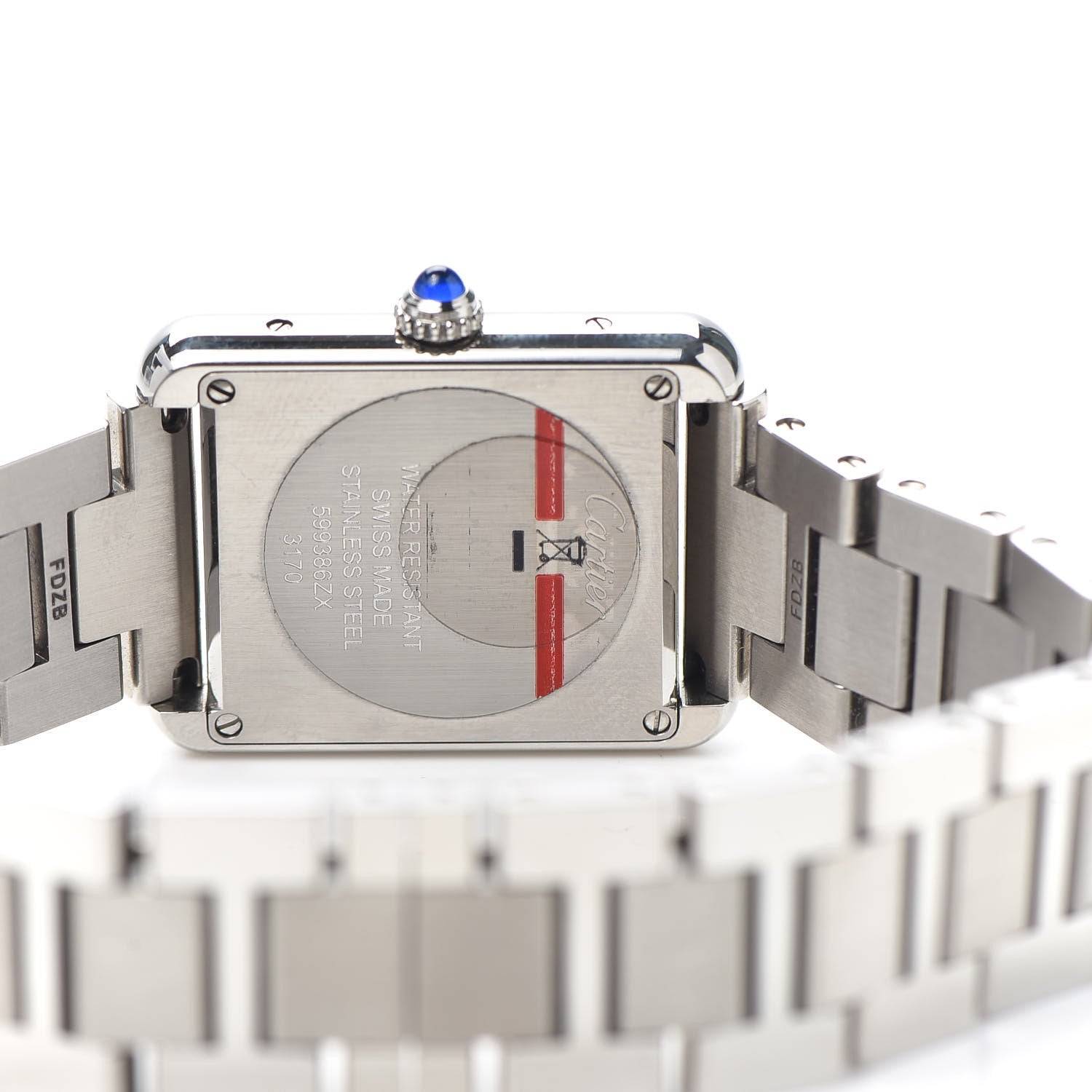 Cartier Stainless Steel 24mm Tank Solo Quartz Watch 4 of 6