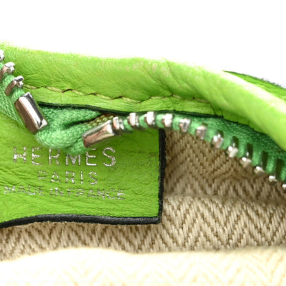 Hermes Taurillon Clemence Massai PM Vert Cru 6 of 16