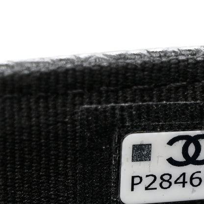 Chanel Caviar Quilted Flap Card Holder Wallet Black 7 of 8