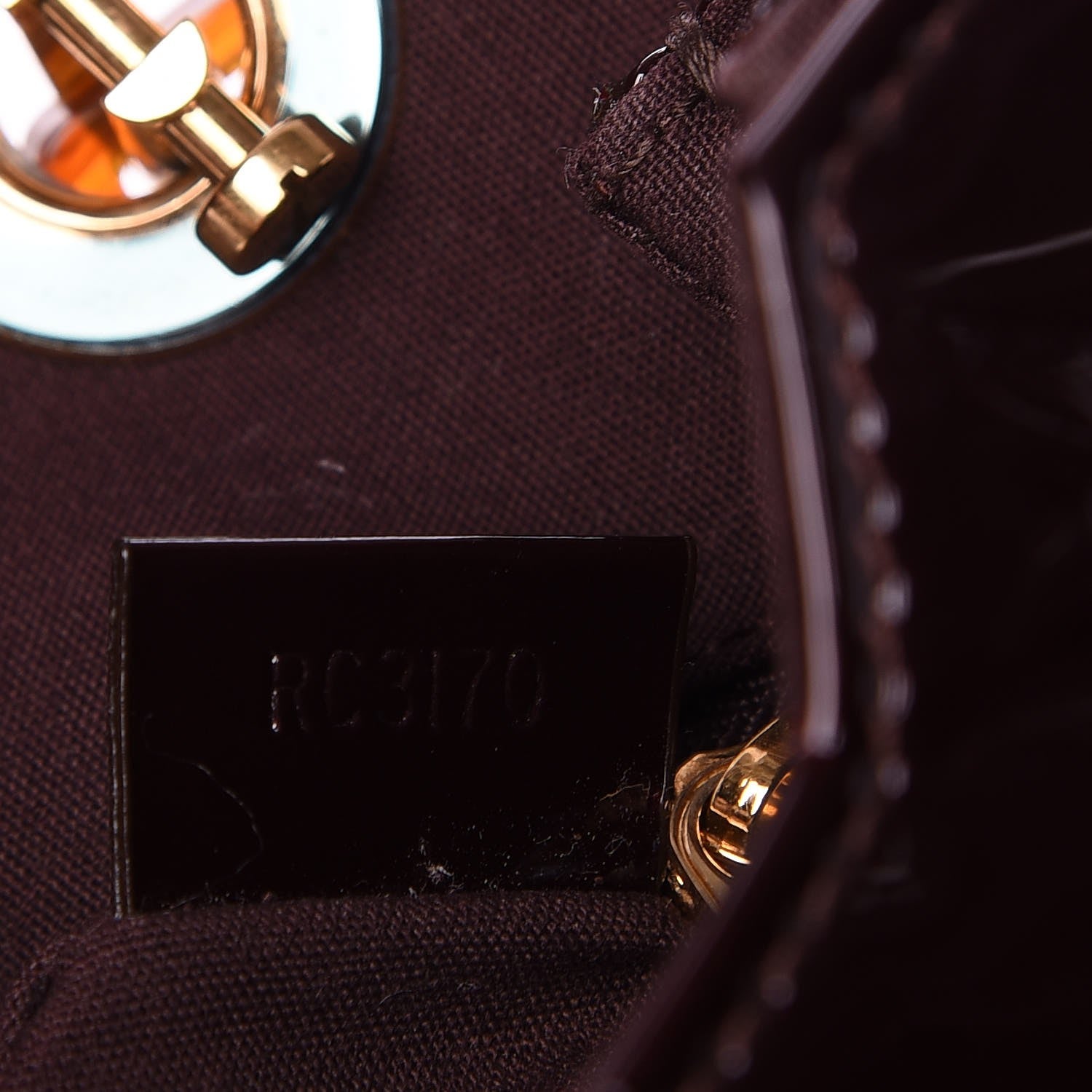 Louis Vuitton Vernis Vermont Avenue Amarante 7 of 7