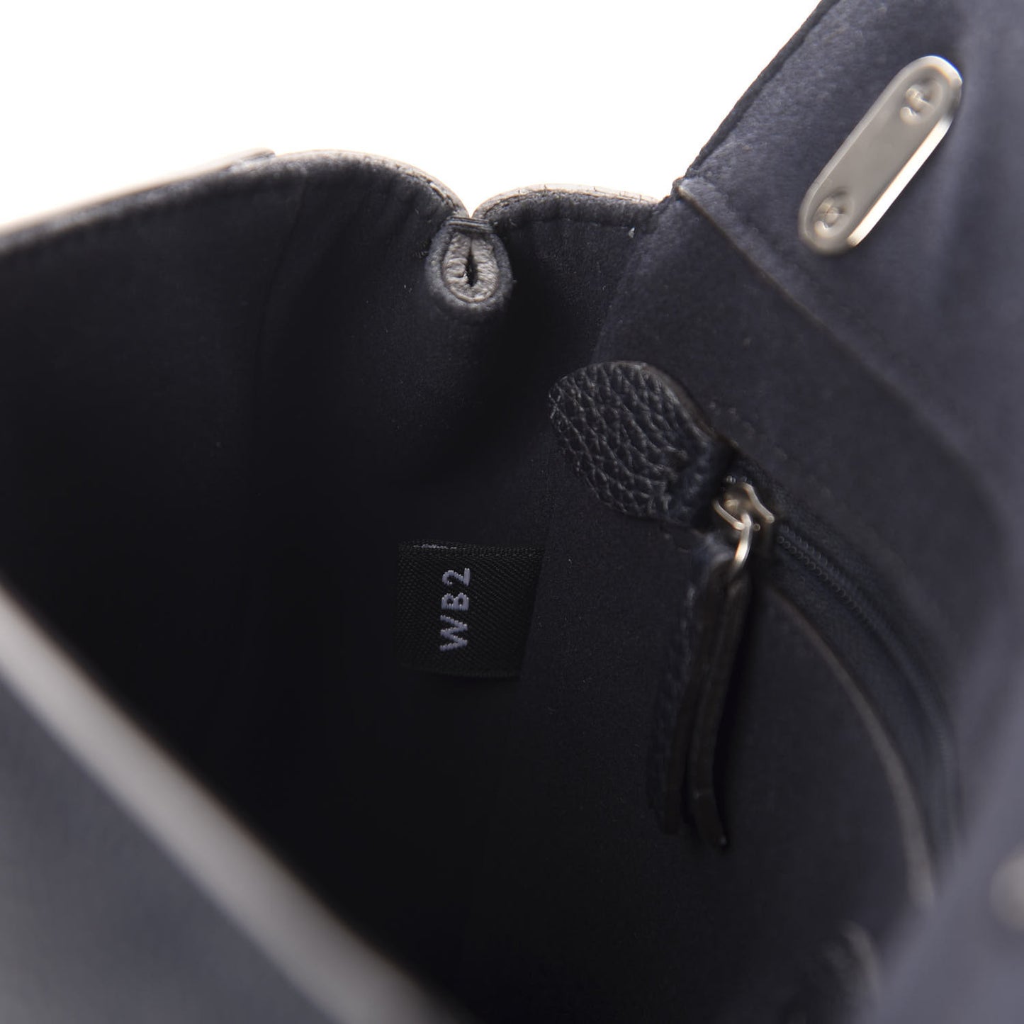 Small Classic Grain Small Lily Flap Midnight Blue