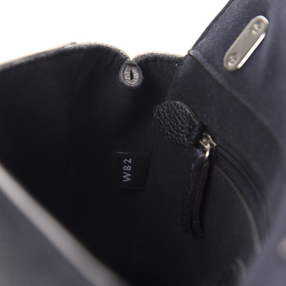 Mulberry Small Classic Grain Small Lily Flap Midnight Blue 10 of 12