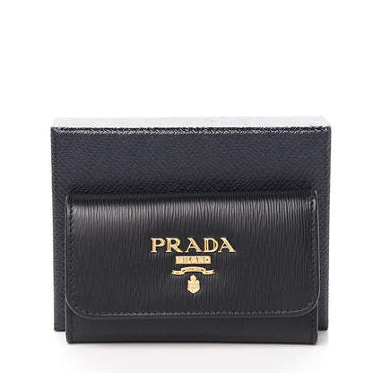 Prada Vitello Move 6 Key Holder Black 6 of 6