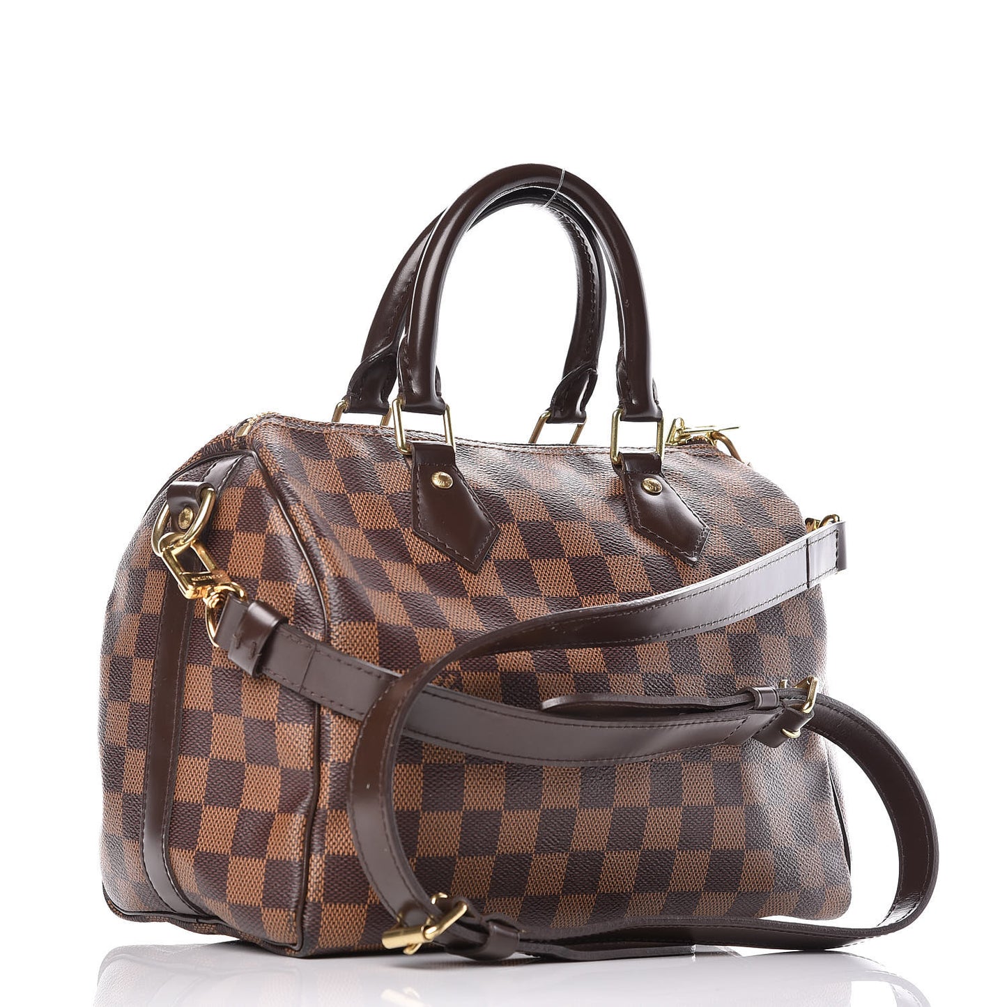 Damier Ebene Speedy Bandouliere 25
