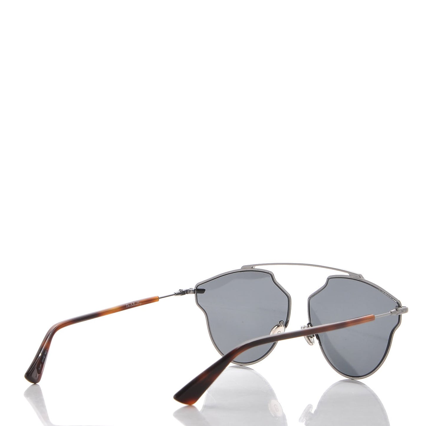 So Real Pop Sunglasses Dark Ruthenium Grey Havana