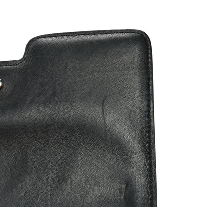 Burberry Calfskin Monogram Embossed Small TB Chain Bag Black 9 of 13