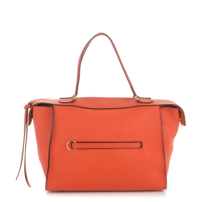 Celine Bullhide Calfskin Small Ring Handbag Burnt Orange 1 of 6