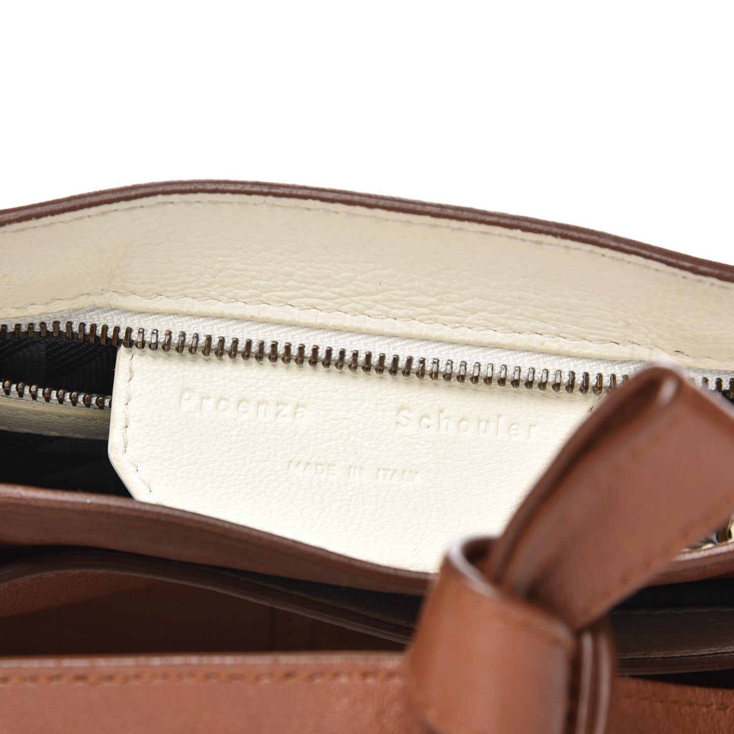 Lambskin Fringe PS1 Crossbody Pouch Dune