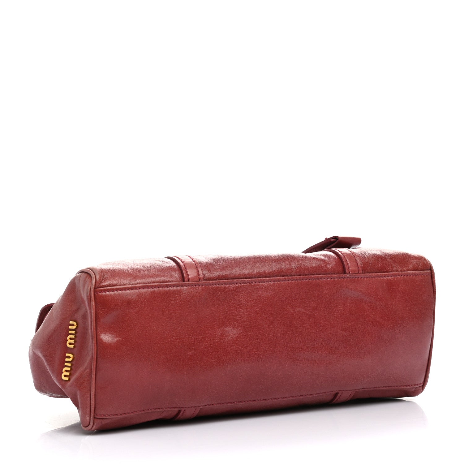 Miu Miu Vitello Shine Satchel 3 of 12