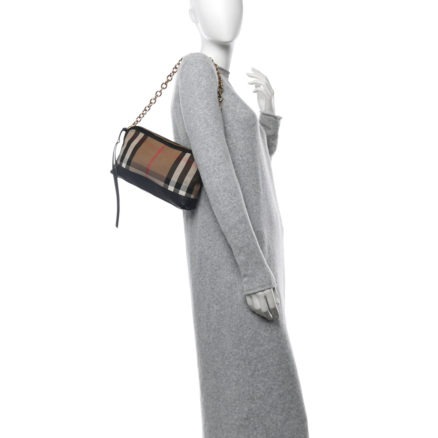 Derby House Check Abingdon Convertible Clutch Black