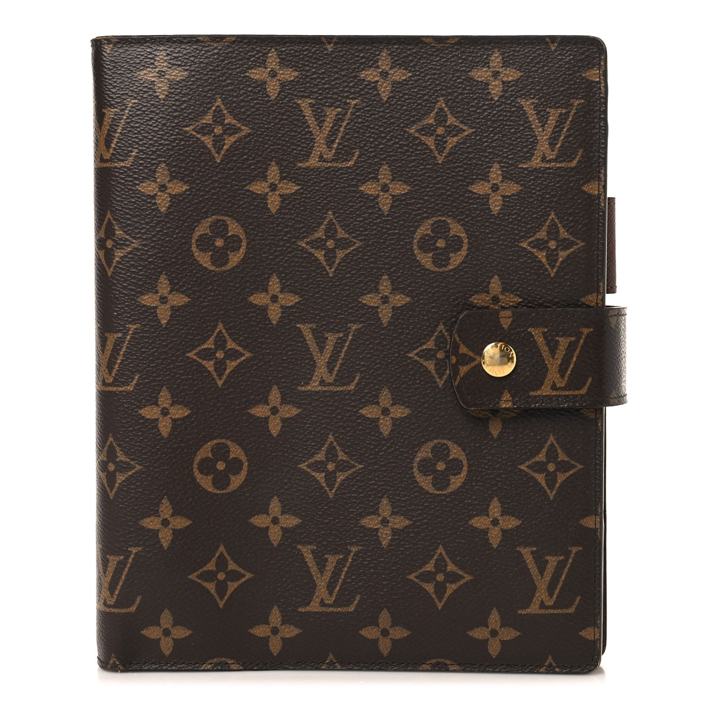 Monogram Large Ring Agenda Cover