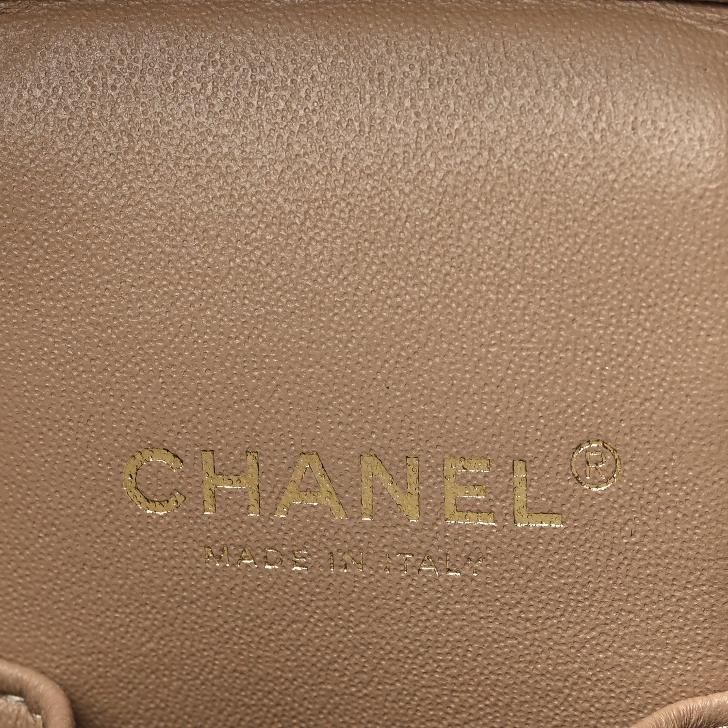 Chanel Caviar Quilted Small Top Handle Vanity Case With Chain Dark Beige 6 of 10