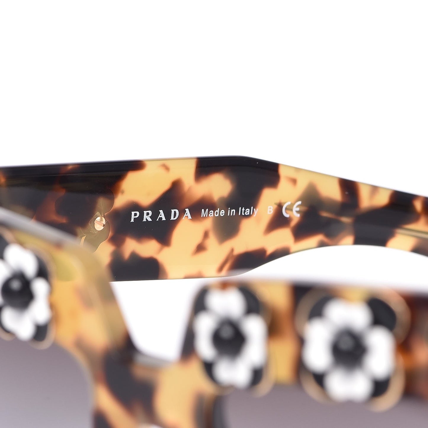 Acetate Flower Poeme Sunglasses SPR25P Tortoise