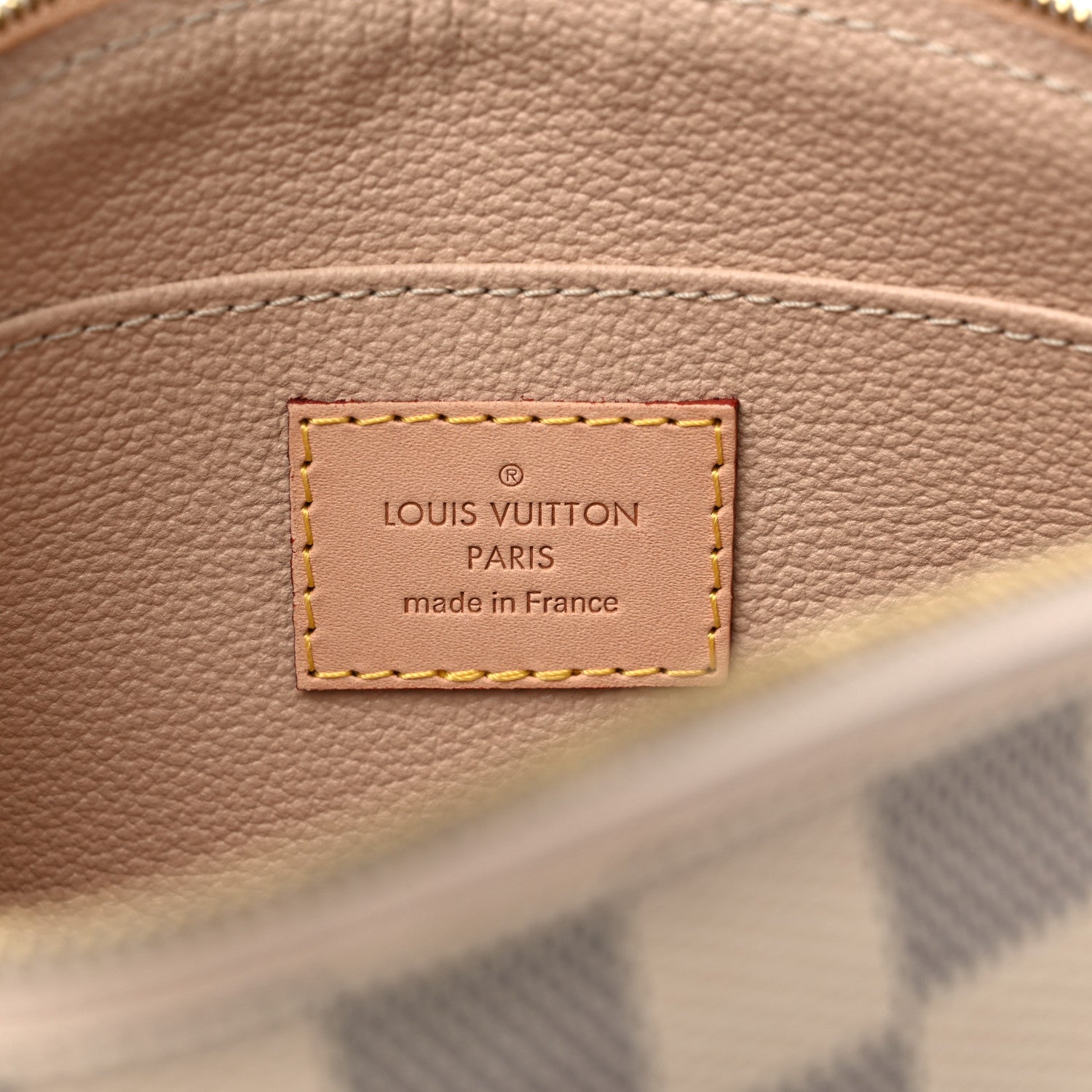 Louis Vuitton Damier Azur Cosmetic Pouch 6 of 8
