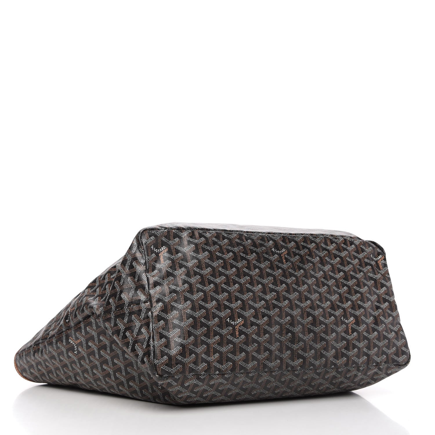 Goyard Goyardine Saint Louis GM Black Gold 4 of 10