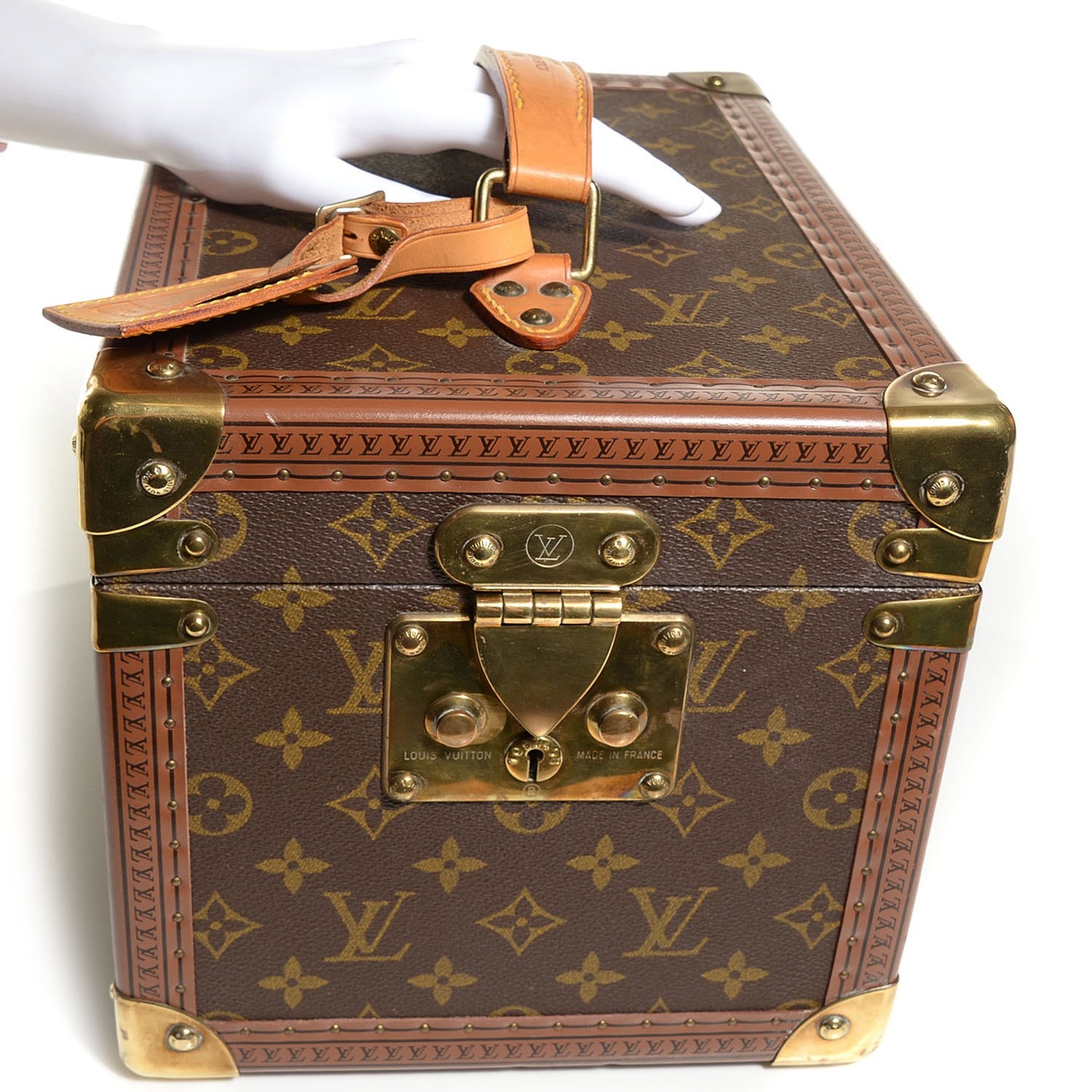 Monogram Boite Flacons Beauty Train Trunk Case